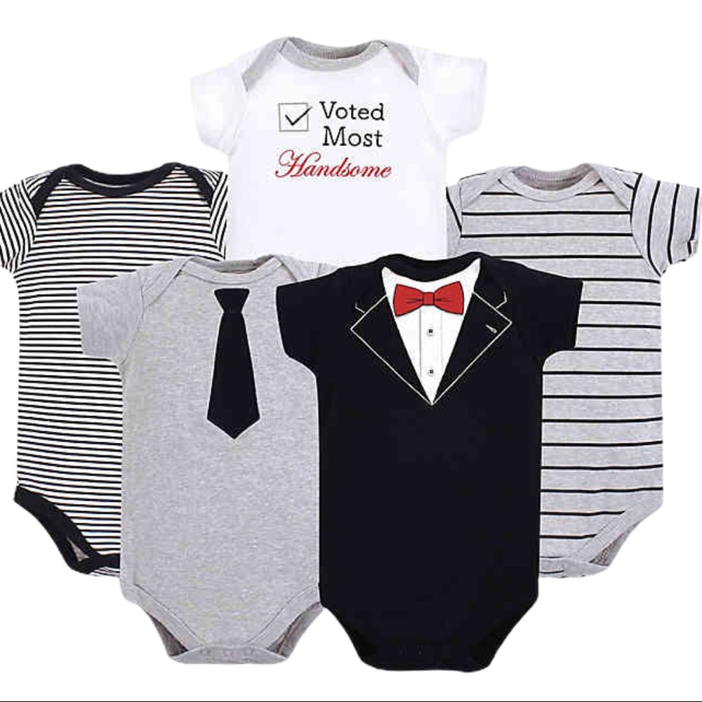 Little Treasures 5 Pack Onesies